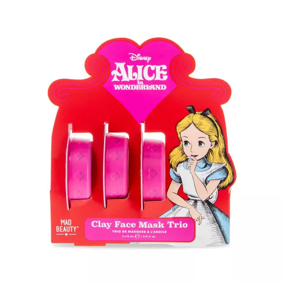 Mad Beauty Disney Alice im Wunderland Ton-Gesichtsmasken-Trio
