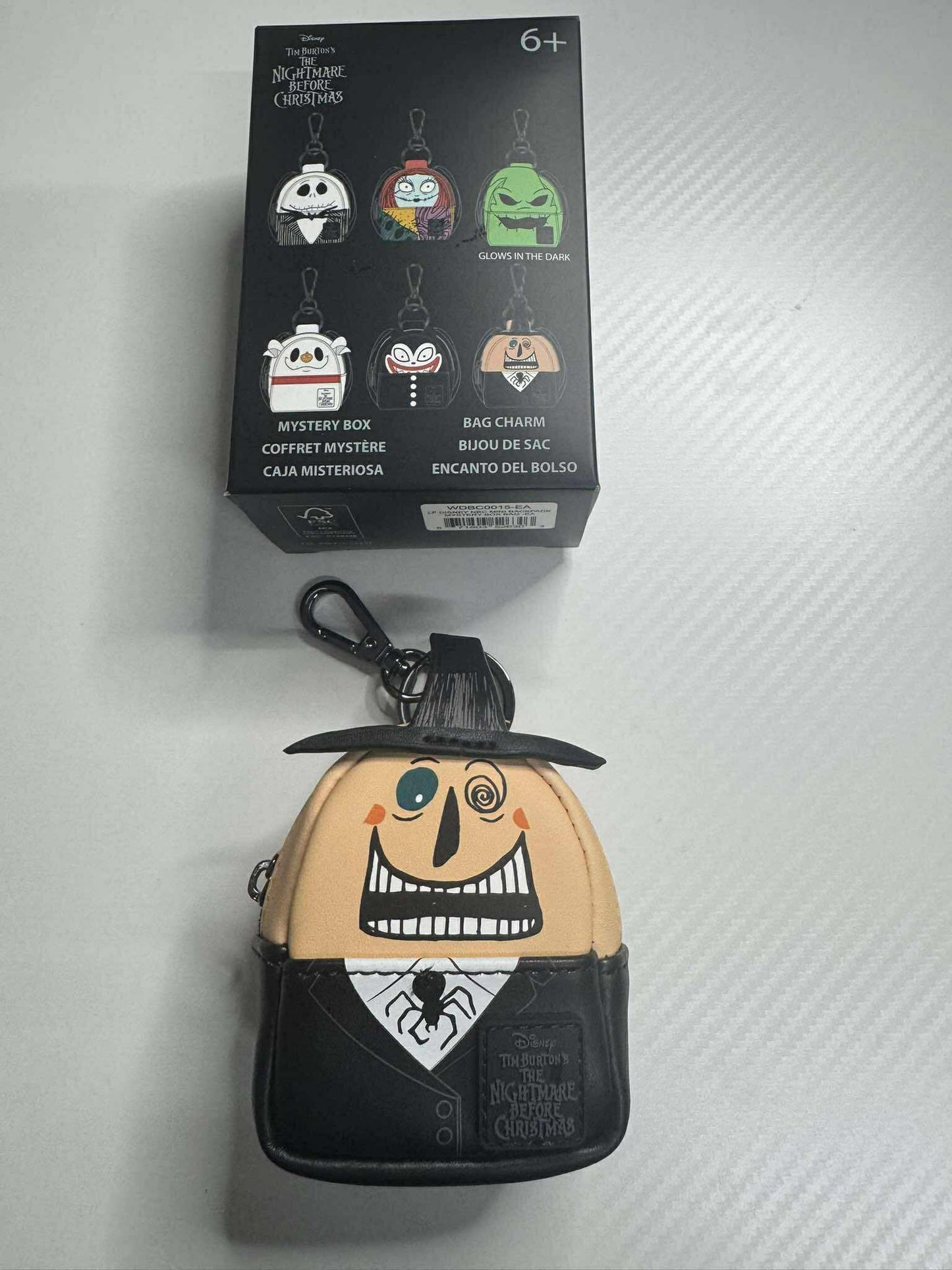 Loungefly Nightmare Before Christmas Mini Rucksack Schlüsselanhänger