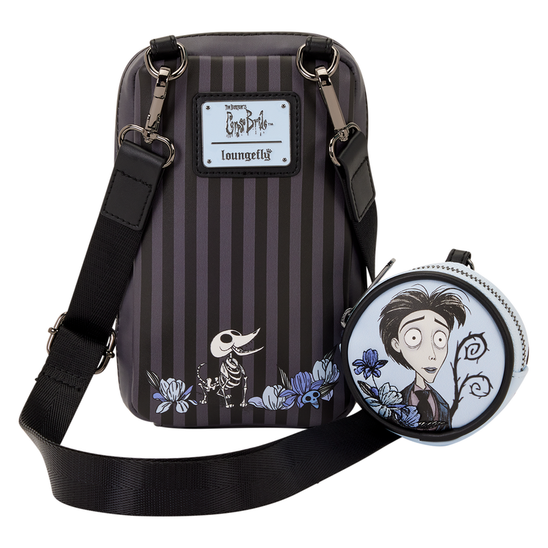 Corpse Bride Emily Sling Crossbody Bag mit Münzfach