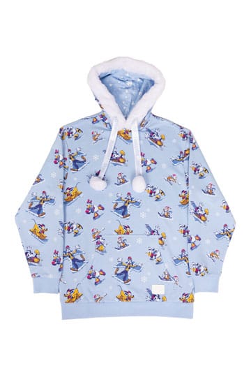 Loungefly Kapuzenjacke Mickey and Friends Winter Wonderland