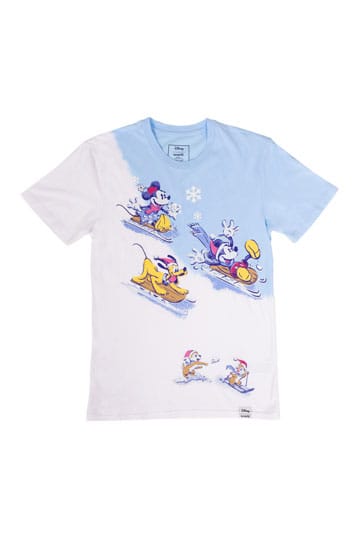 Loungefly Tee T-Shirt Unisex Mickey and Friends Winter Wonderland