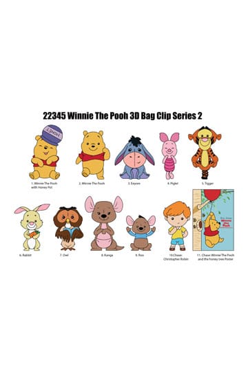 Winnie pooh Mystery Schlüsselanhänger