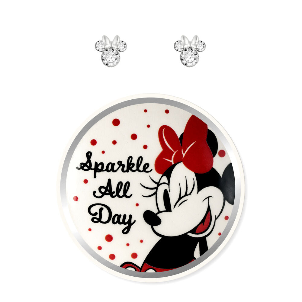 Minnie Disney Ohrringe + Schmuckplatte