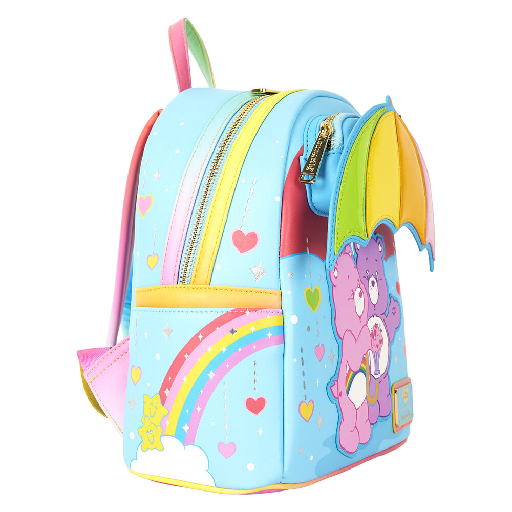 Loungefly Glücksbärchi Regenbogen-Rucksack