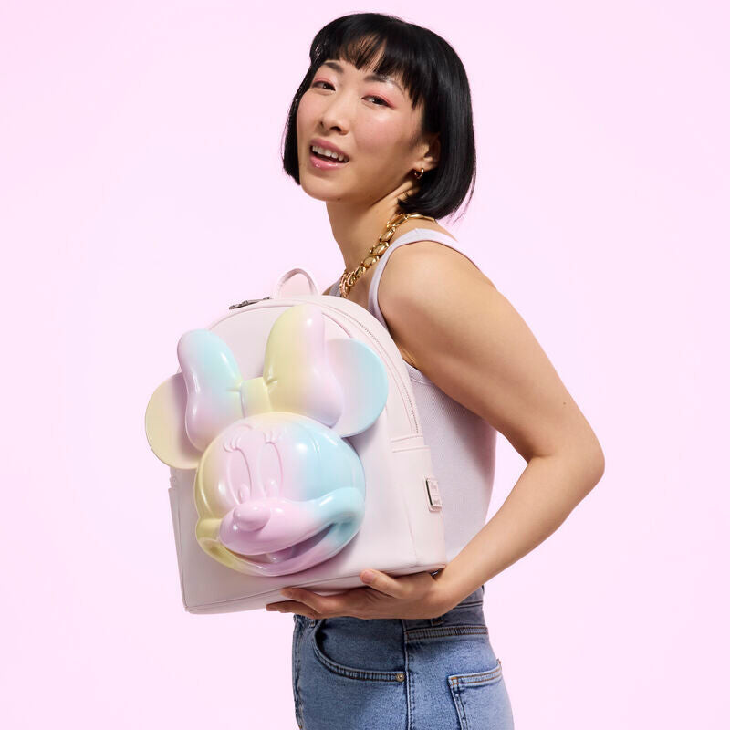 Loungefly Pastellfarbener Minnie Mouse Rucksack