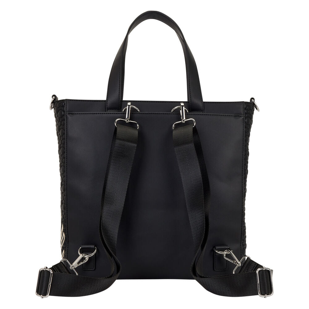 Loungefly Minnie Mouse Künstler-Skizzen-Rucksack und Tragetasche zum Umwandeln