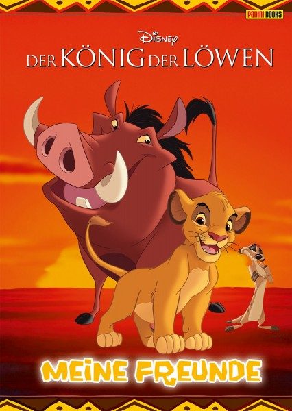 Disney Der König der Löwen Freundebuch - Meine Freunde