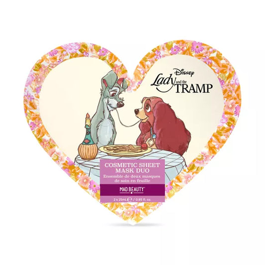 Mad Beauty Disney Susi und Strolch – Kosmetisches Tuchmasken-Duo