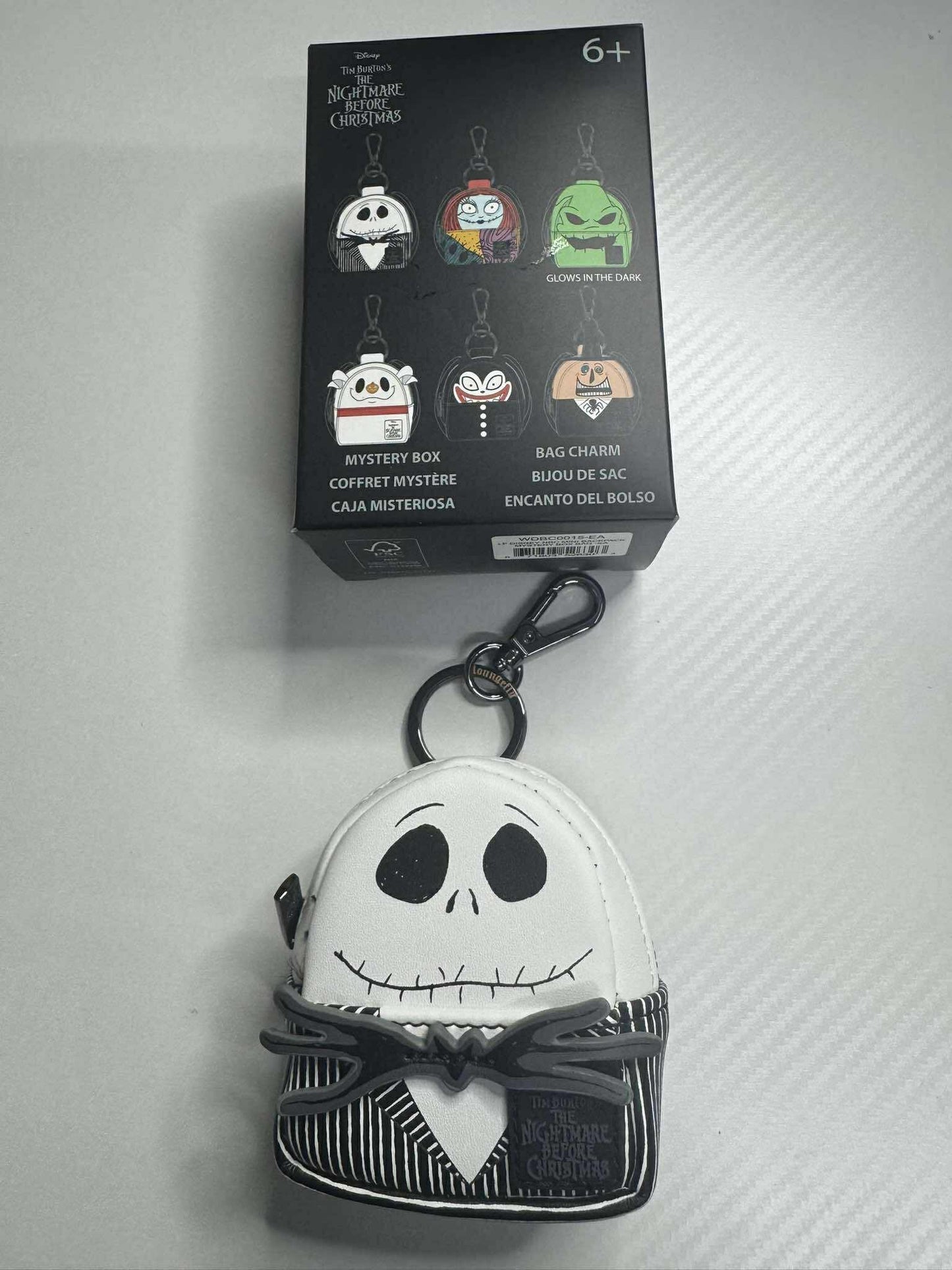 Loungefly Nightmare Before Christmas Mini Rucksack Schlüsselanhänger