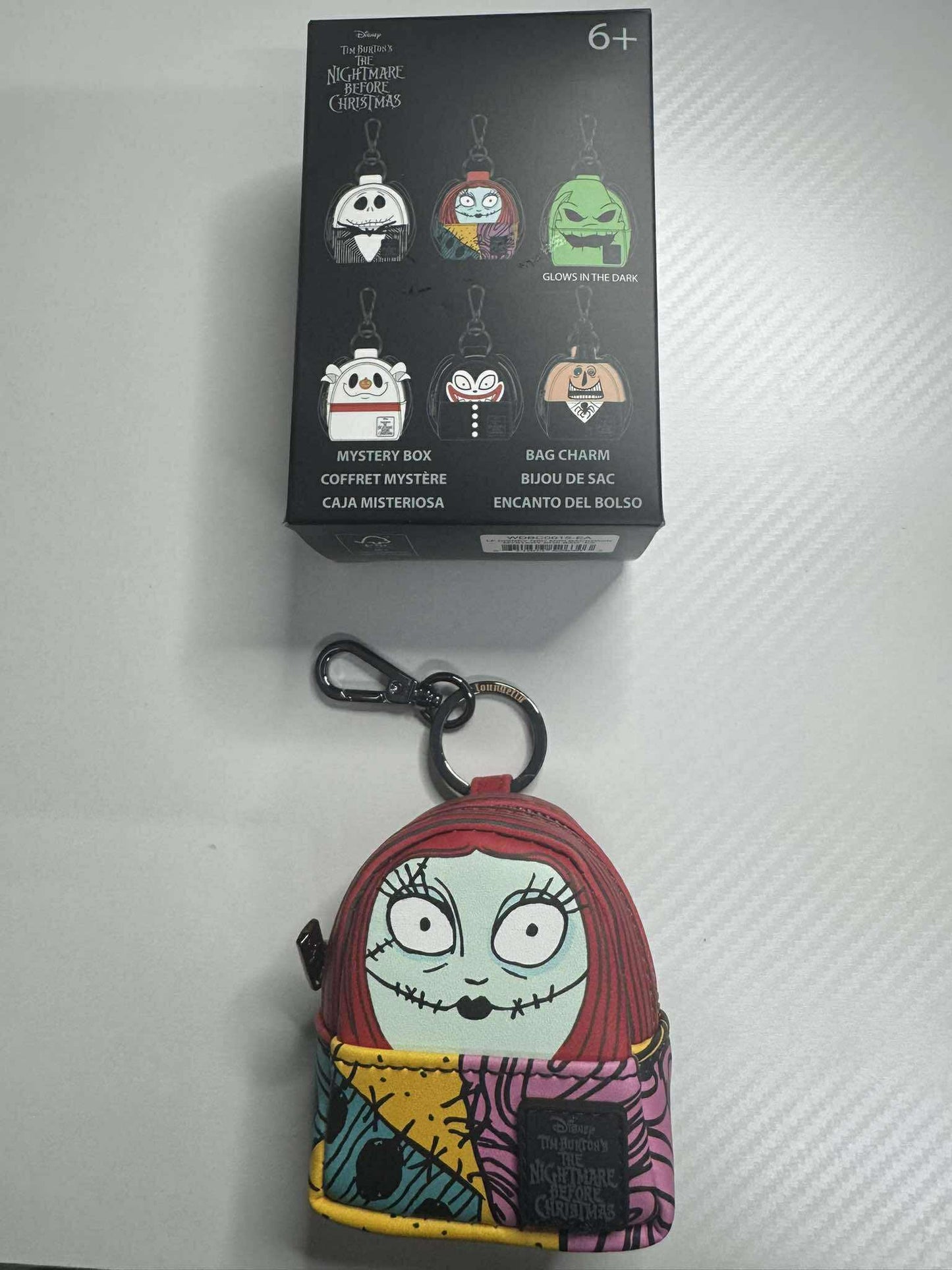 Loungefly Nightmare Before Christmas Mini Rucksack Schlüsselanhänger
