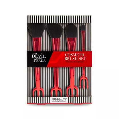 Mad Beauty Das Kosmetikpinselset „Der Teufel trägt Prada