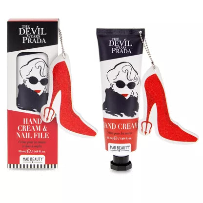 Mad Beauty Handcreme und Nagelfeile „Der Teufel trägt Prada“