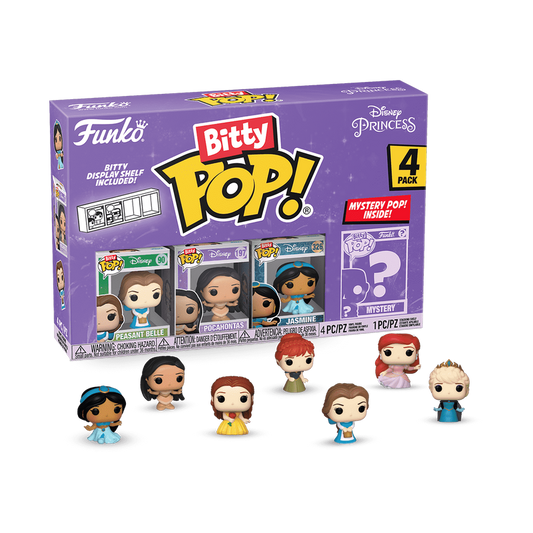 Bitty Pop! Disney Prinzessinnen 4er-Pack Serie 2
