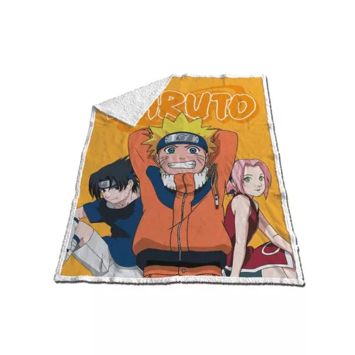 Naruto Fleece Decke