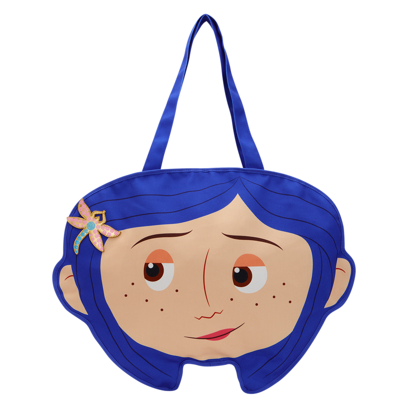 Coraline Cosplay Canvas Tragetasche
