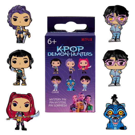 Funko Pop! By Loungefly KPop Demon Hunters Mystery Box Pin  (Pre-Order)