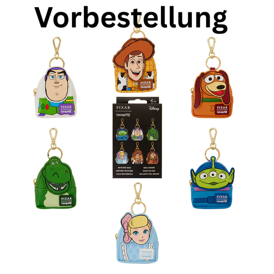 Loungefly Toy Story 30. Jubiläum Mystery Mini-Rucksack-Schlüsselanhänger (Pre-Order)