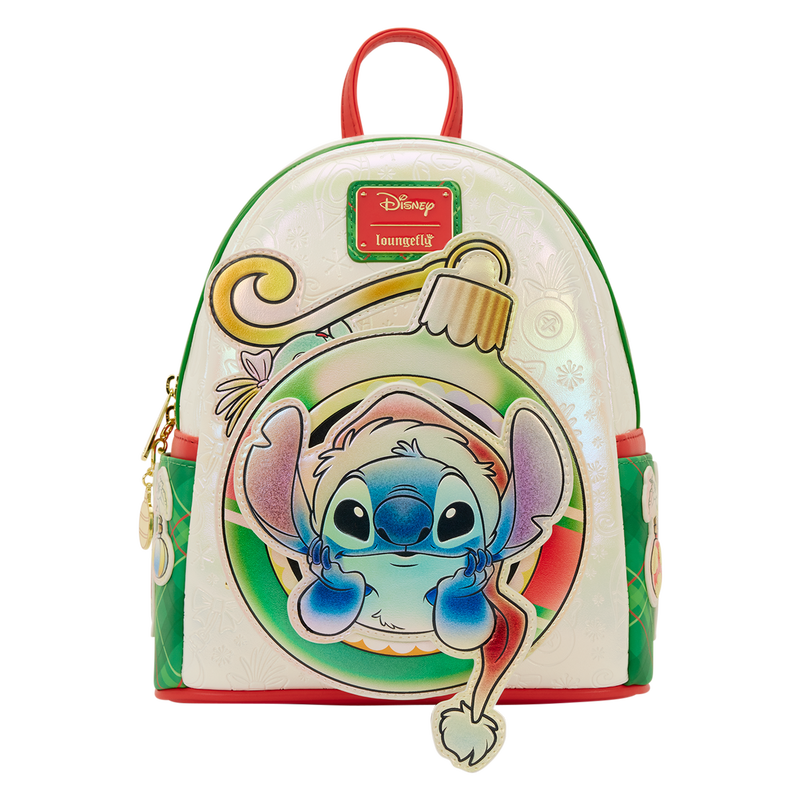 Loungefly Stitch & Scrump – Schillernder Mini-Rucksack 🎁 Mit Gratis-Pin
