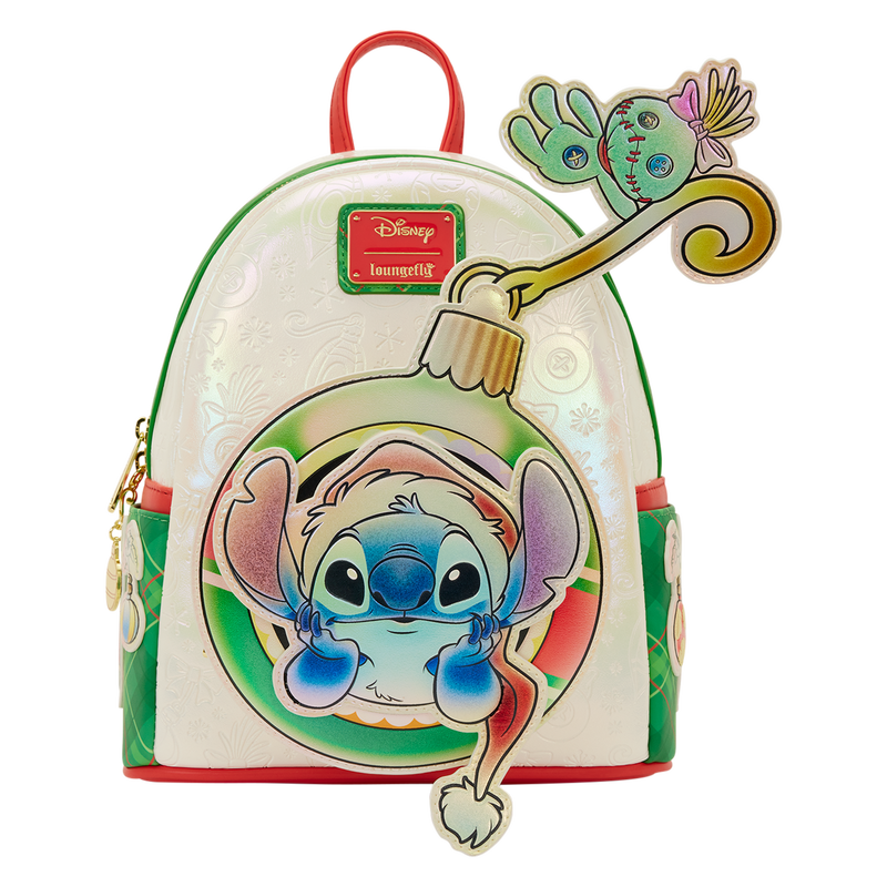 Loungefly Stitch & Scrump – Schillernder Mini-Rucksack 🎁 Mit Gratis-Pin