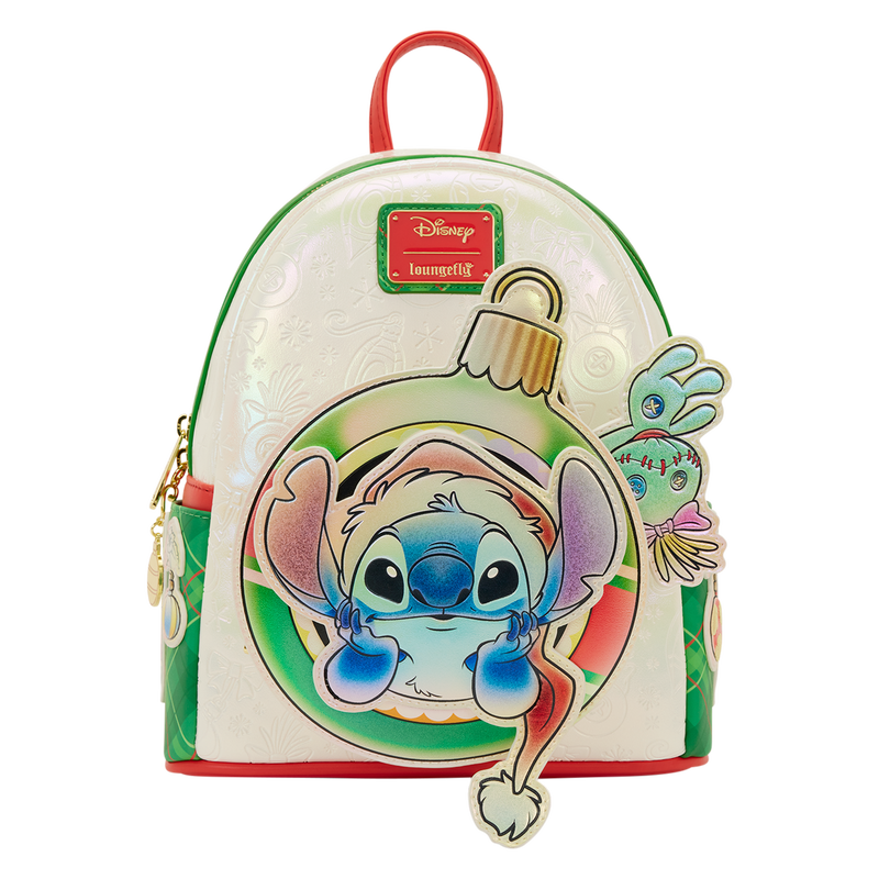 Loungefly Stitch & Scrump – Schillernder Mini-Rucksack 🎁 Mit Gratis-Pin
