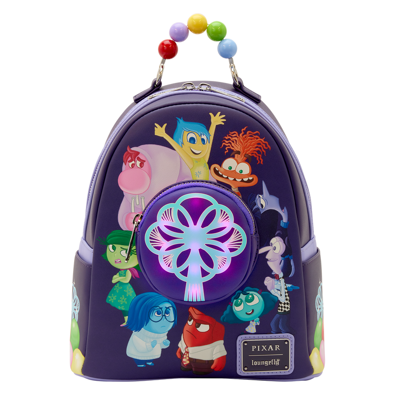 Inside Out 2 Mini-Rucksack mit Leuchtfunktion