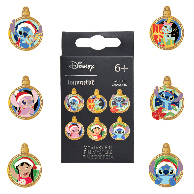 Lilo & Stitch Weihnachtsornamente Mystery Box Pin