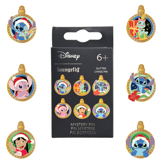 Lilo & Stitch Weihnachtsornamente Mystery Box Pin