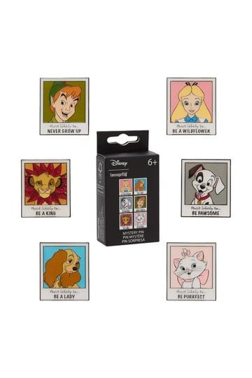 Loungefly Disney Classics Jahrbuch Porträt Überraschungsbox-Anstecknadel (Pre-Order)