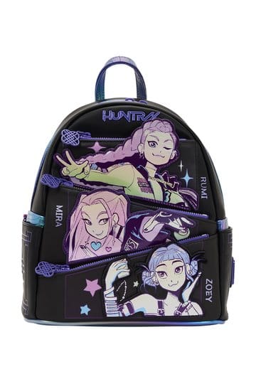 Loungefly KPop Demon Hunters HUNTR/X Mini-Rucksack (Pre-Order)