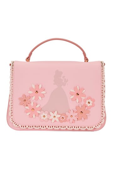 Loungefly  Prinzessin Belle Umhängetasche mit Blumenmuster und Spitze