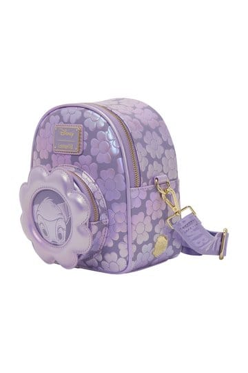 Bambi Iridescent Convertible Mini Backpack & Crossbody Bag