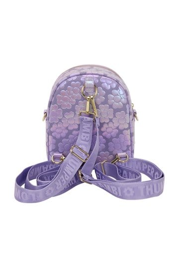 Bambi Iridescent Convertible Mini Backpack & Crossbody Bag