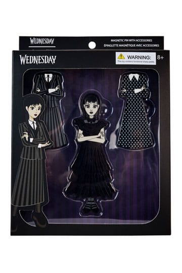 Loungefly Pin Ansteck-Pins 4er-Set Wednesday