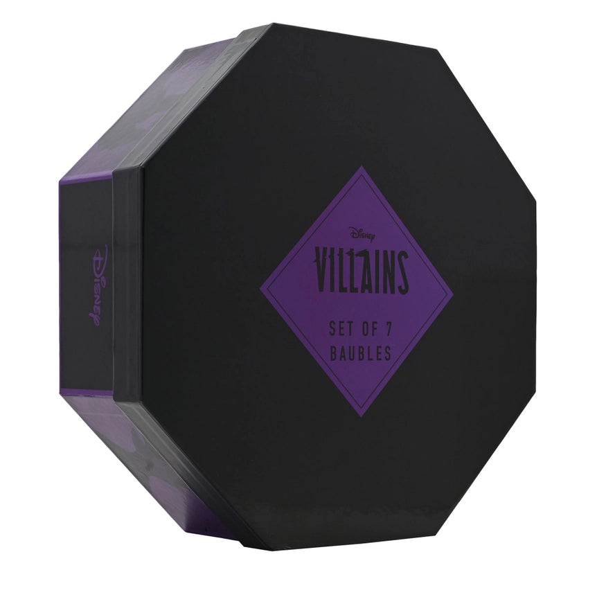 Disney-Weihnachtsbaumkugeln, Motiv Bösewichte, 7 Stück