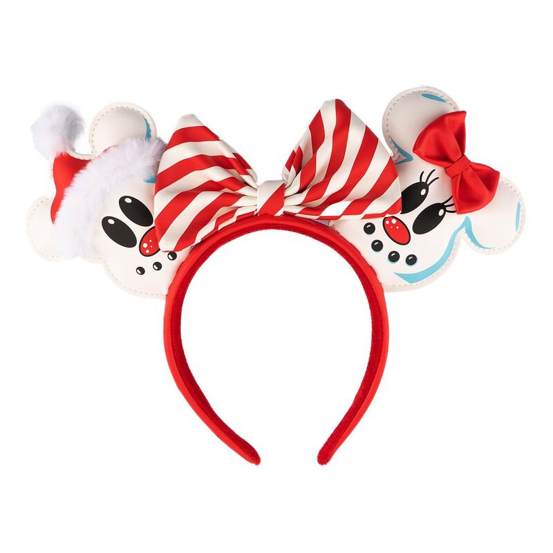 Loungefly Mickey Minnie Schneemann Disney Ohren Stirnband