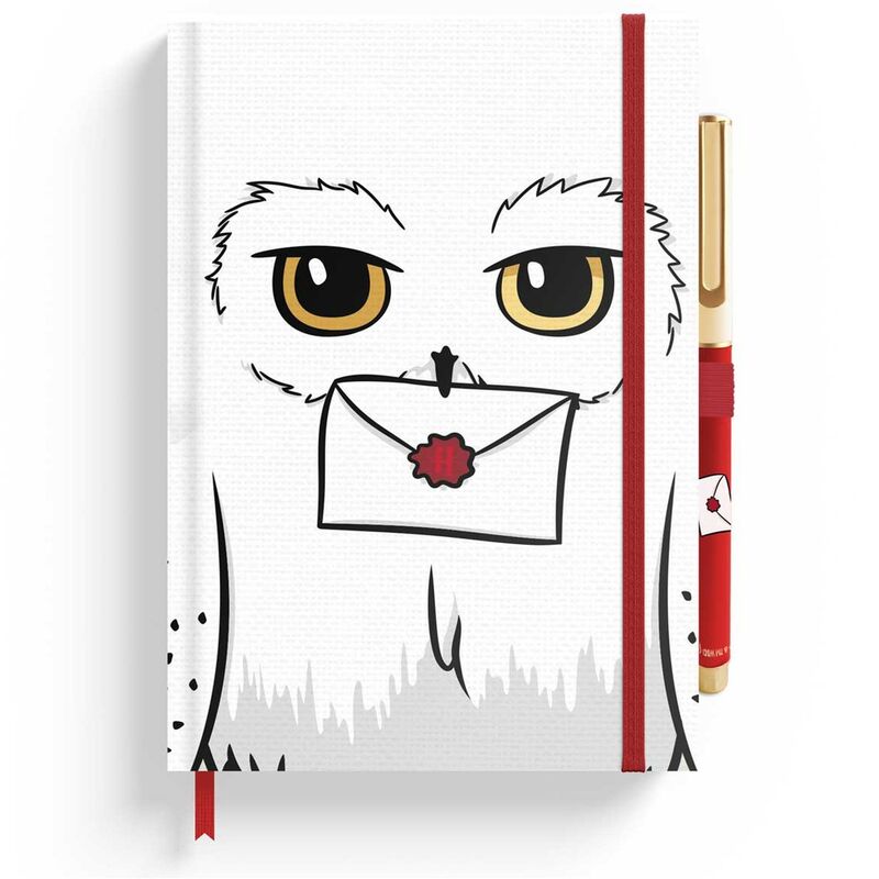 Premium A5 Holz + Hedwig Harry Potter