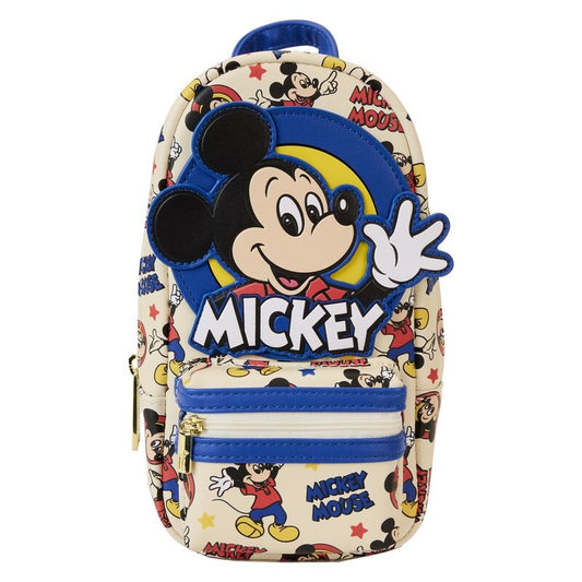 Mickey Mouse Classic Cosplay Schreibwaren Mini Rucksack Federmäppchen