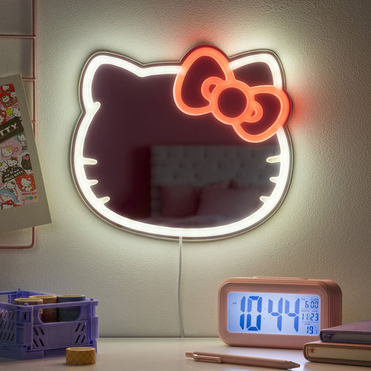 Hello Kitty LED-Neonspiegel