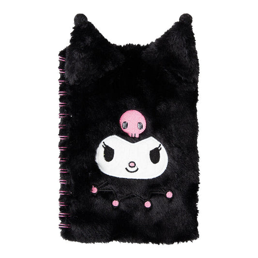 Kuromi Hello Kitty Flauschiges  Notizbuch im A5-Format