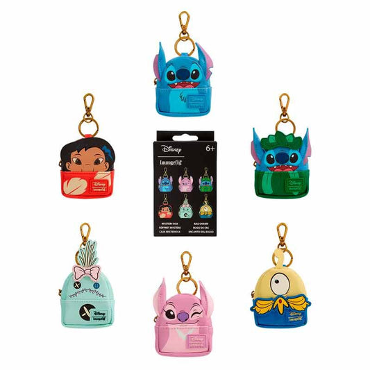Loungefly Mystery Box Stitch Mini-Rucksack-Schlüsselanhänger