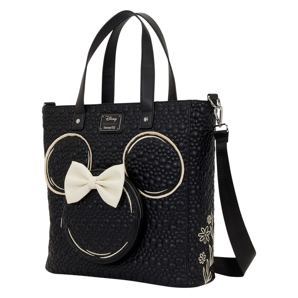 Loungefly Minnie Mouse Künstler-Skizzen-Rucksack und Tragetasche zum Umwandeln
